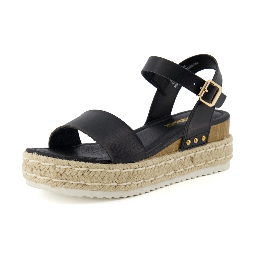 Cushionaire Melissa Platform Wedge Espadrille Sandals in Size 7.5 - Picture 2 of 13